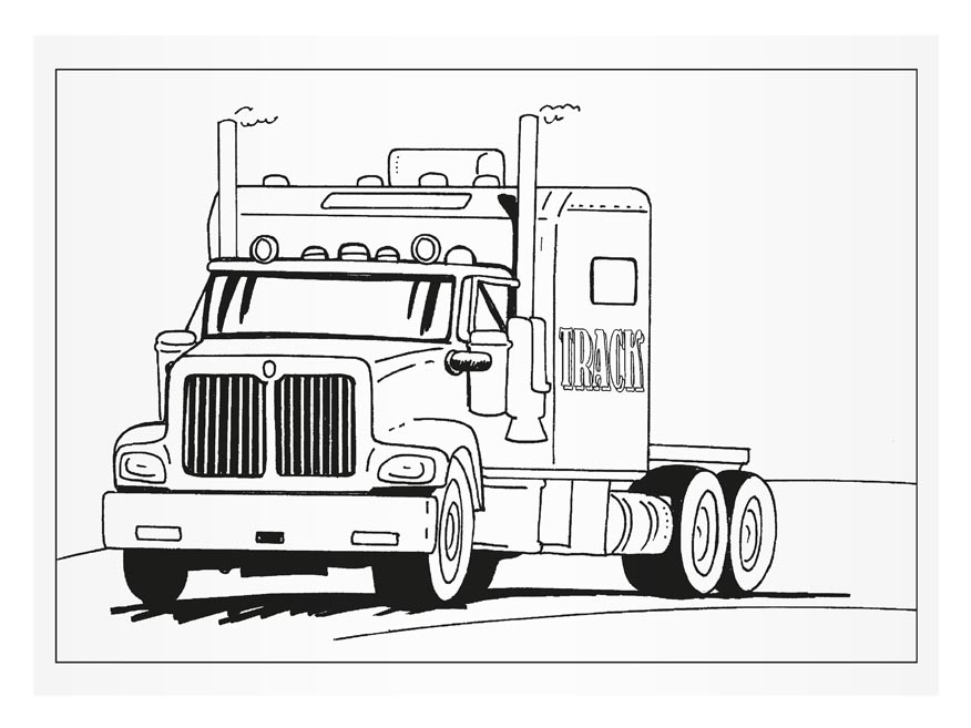 Omaľovánky MFP Trucks