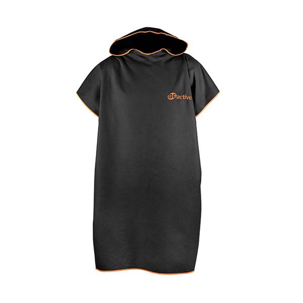 Beco Beactive Beach Poncho | Fekete/narancs