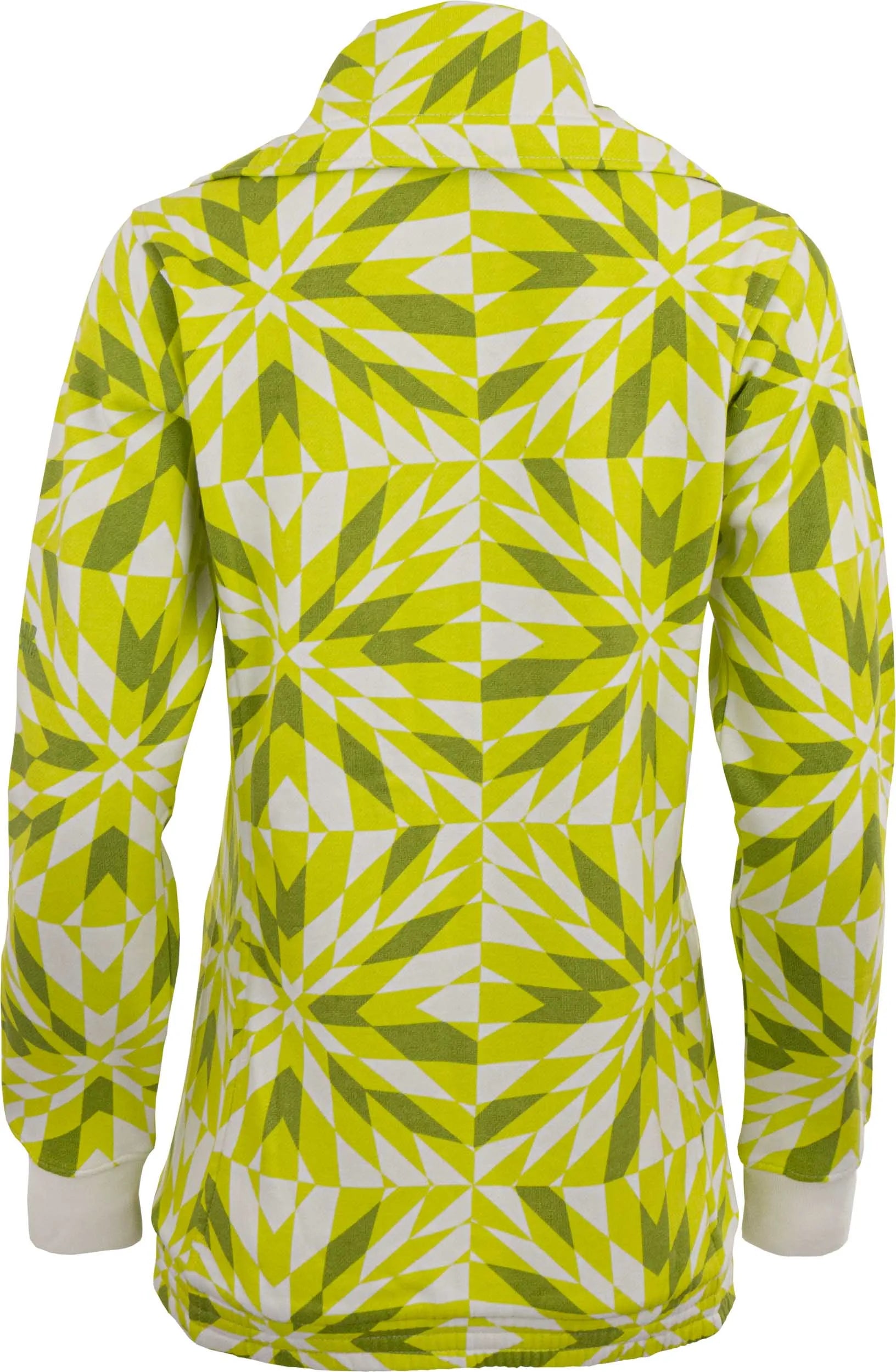 Nordblanc Damen-Zip-Hoodie Gelb/Grün 40