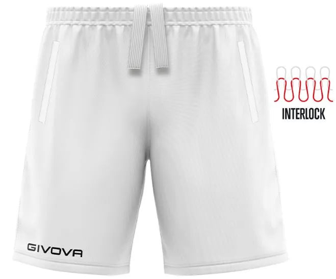 Спортни шорти Givova Pocket White White