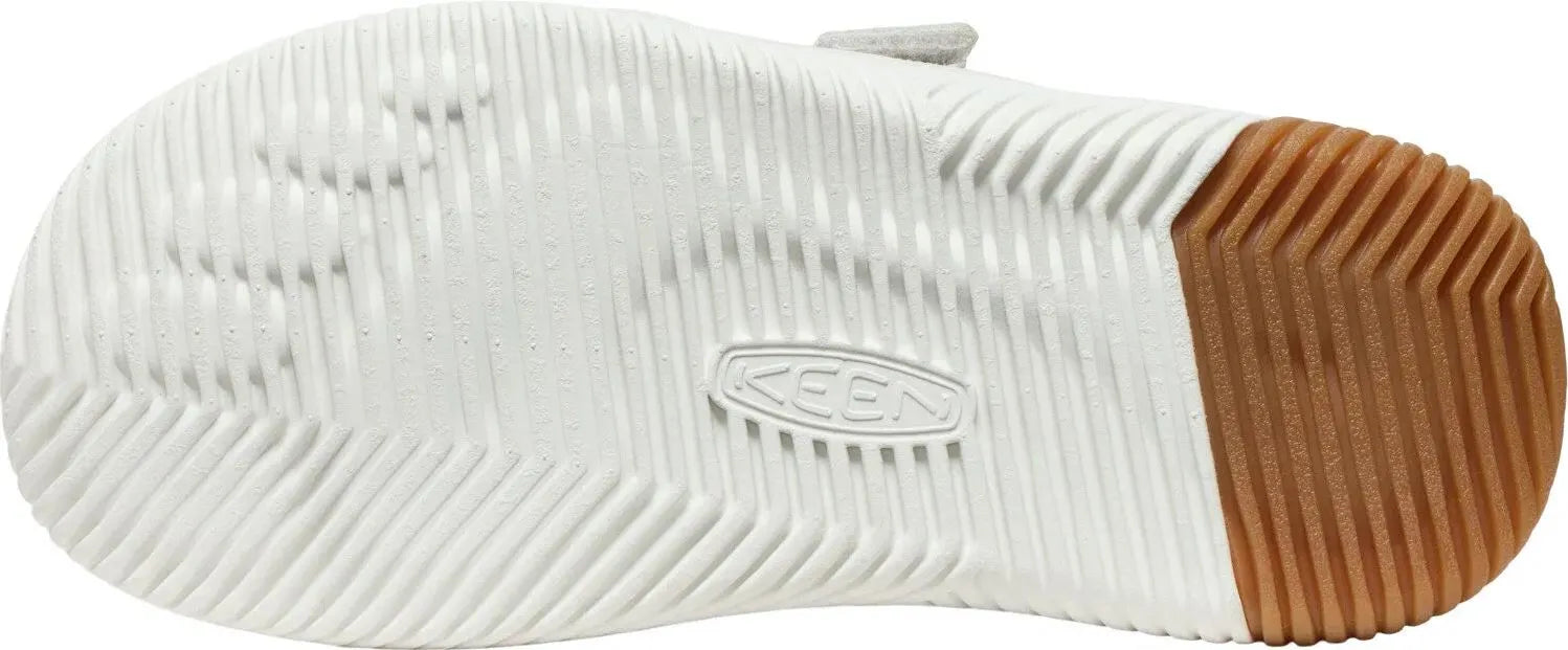 Sapatos infantis de couro Keen jr knx t-toe ds y-star branco/star branco 37