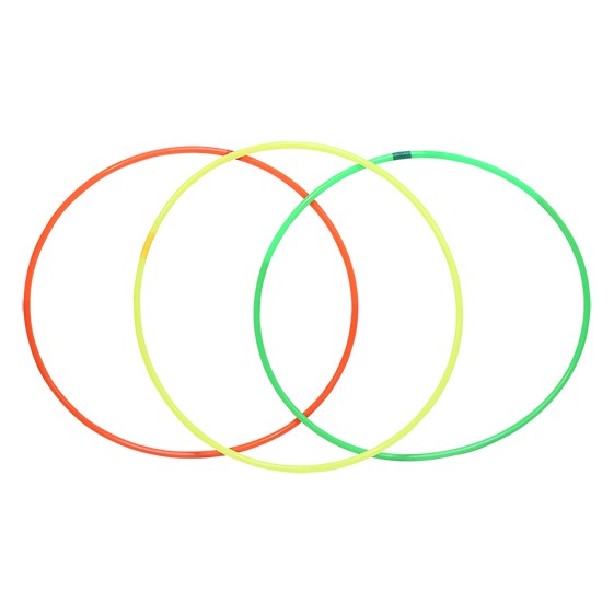 Sæt 3 Ring Slalom Bigs Multicolor