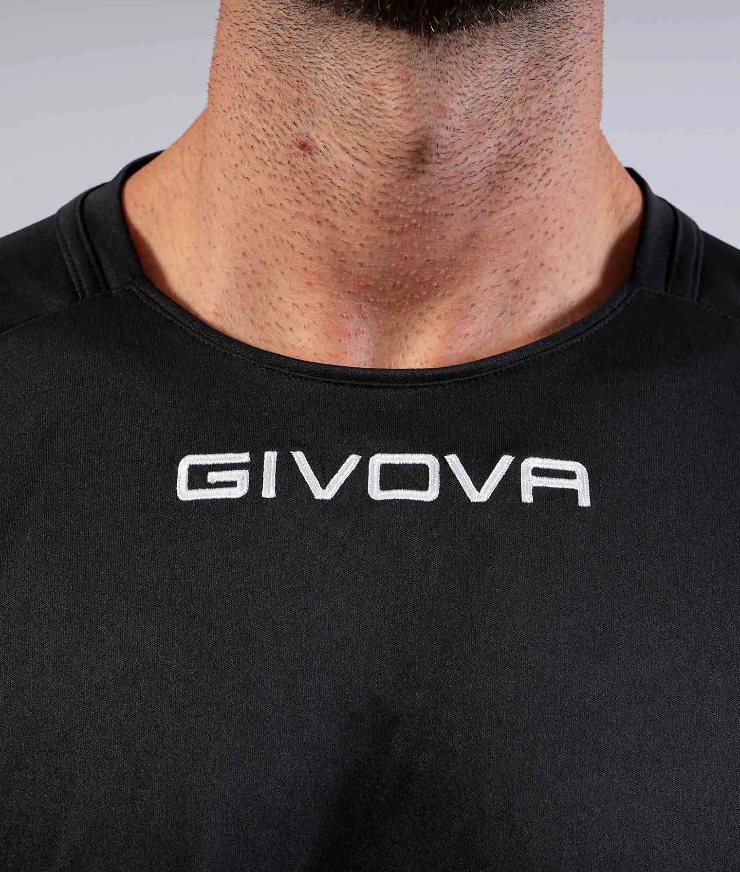 Sport-T-Shirt Givova Capo Schwarz