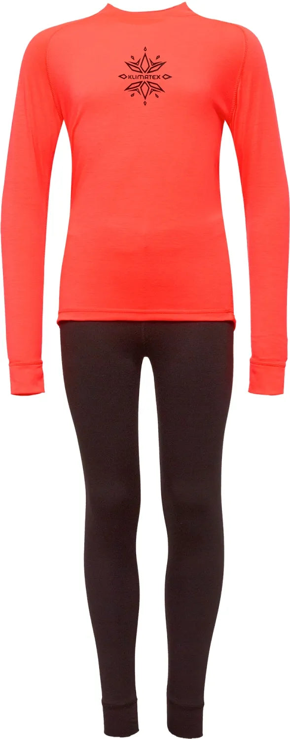 Detský termoset klimatex cesar orange orange 164