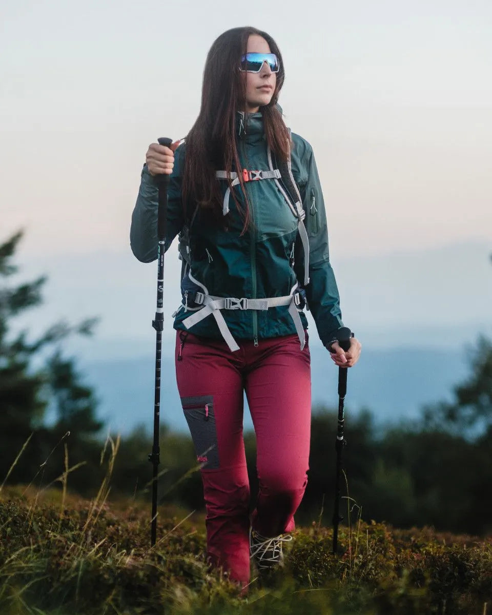 Pantaloni outdoor damă kilpi belvela-w roșu 38