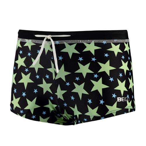 Chlapecké plavecké boxerky Beco černo/zelené