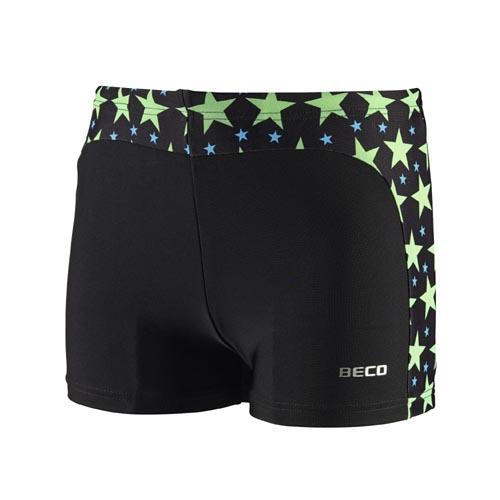 Chlapecké plavecké boxerky Beco černo/zelené