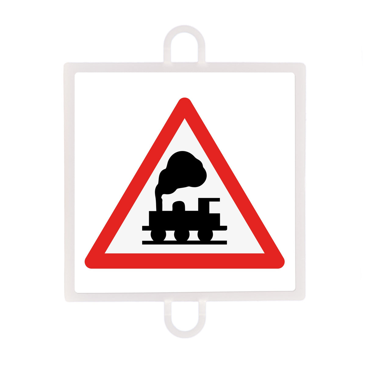 Trafikskilt fare nr. 4 (niveau uden barrierer)