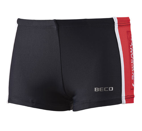 Beco Boys' Swim Boxers Black/red