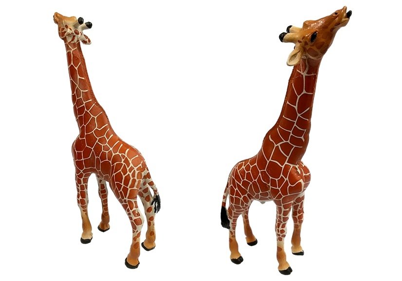 Žirafy Figurky Vzdělávací rodina 3 kusy + Afrika pozadí