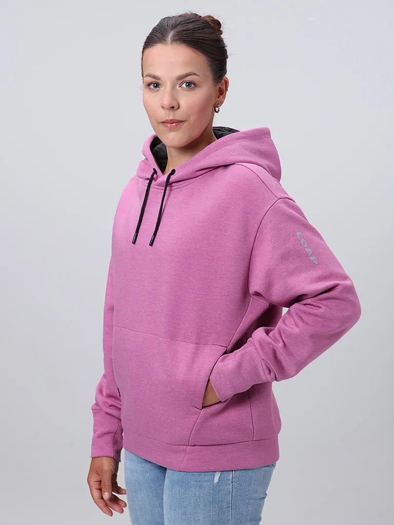 Dame sweatshirt Loap Ebmara Pink