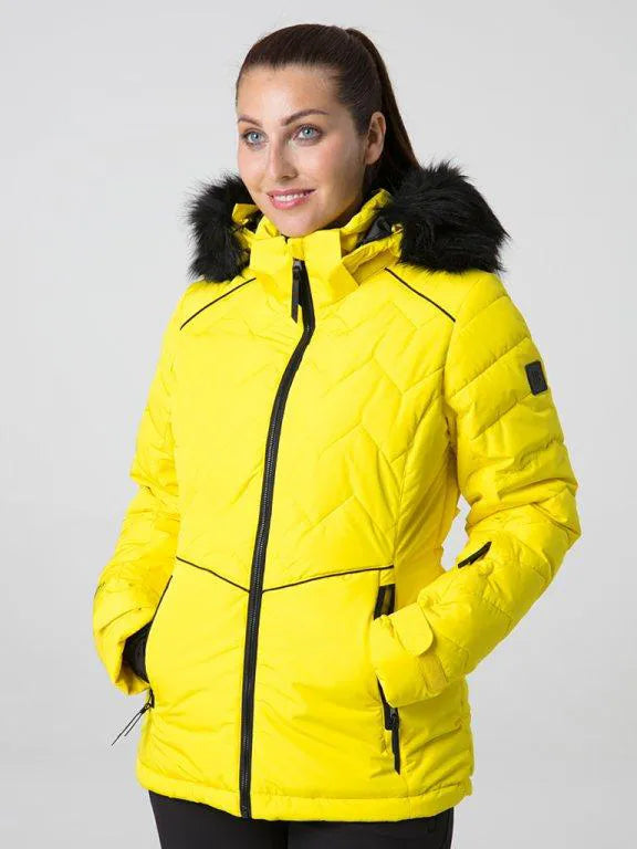 Chaqueta de esquí mujer loap orsana amarillo xs