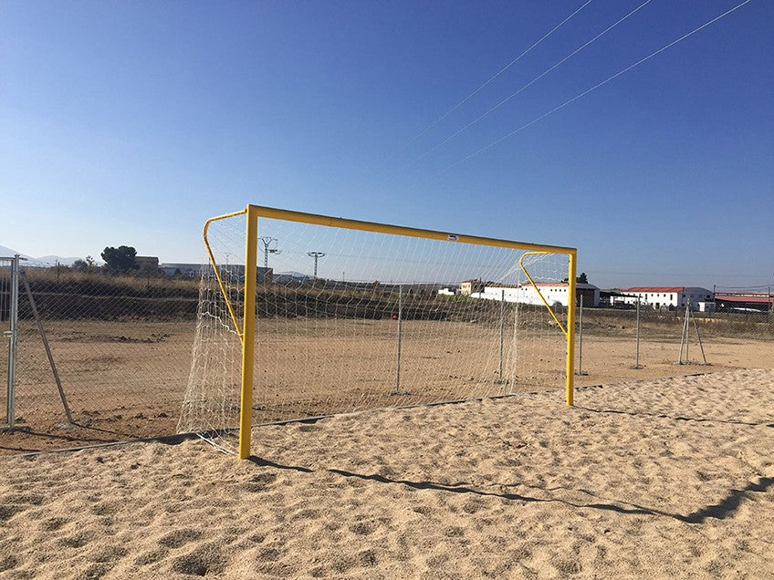 Set Metallic Football Beach Goals 100 Mm