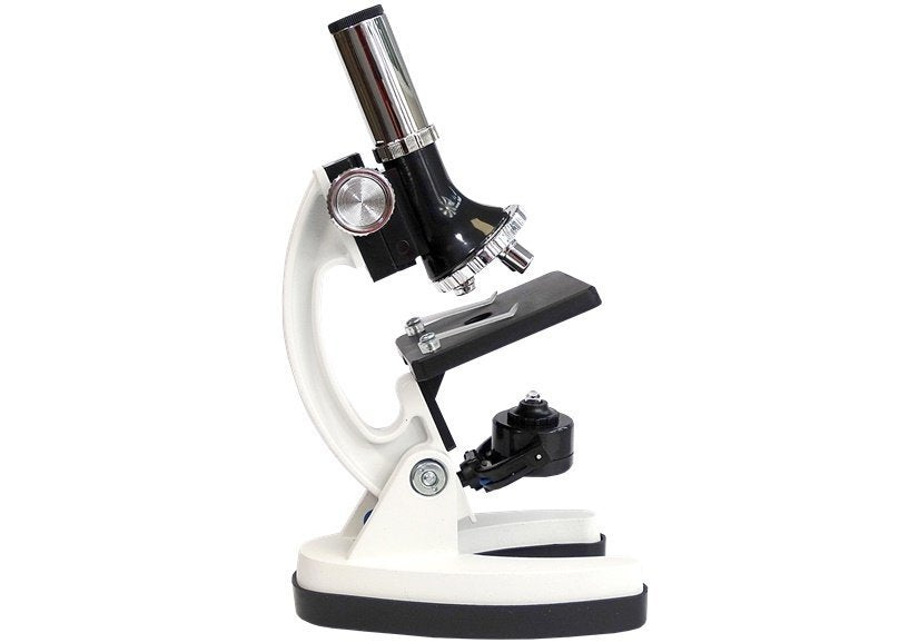 Children's Microscope In A Carrying Case Educational Scientist 28 Elements 300x 600x 1200x