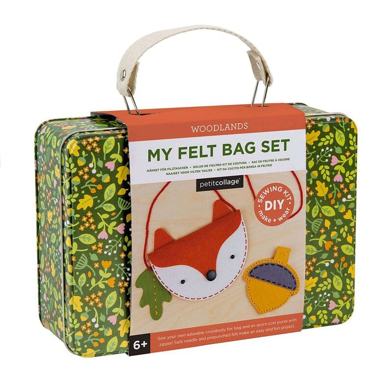 Petit Collage Sew A Fox Purse