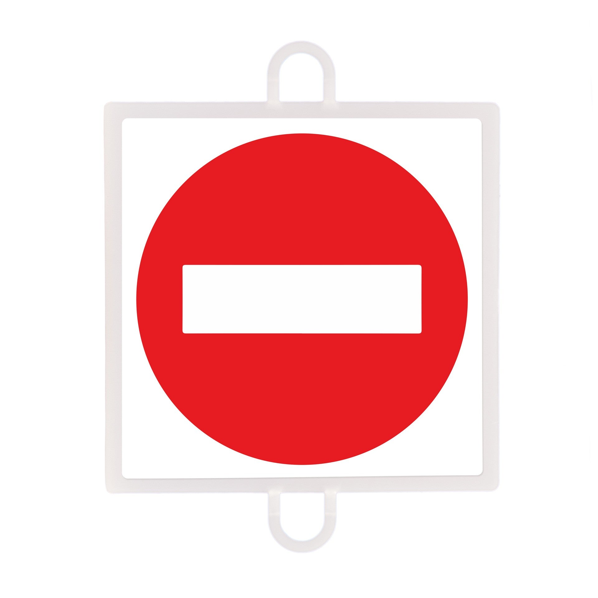 Trafikskilt forbud nr. 1 (forkert vej) Flerfarvet