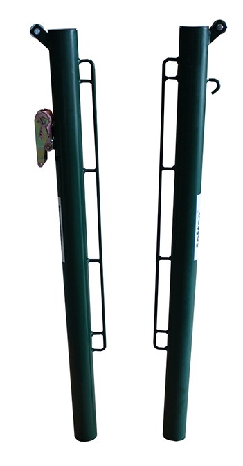 Set Metallic Tenis Poles Fixed Ø 80mm