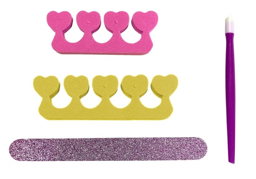 Set Of Cosmetic Bags For A Nail Dryer Varnishes