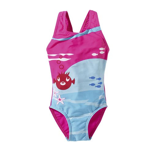 Plavky Beco -sealife Uv Růžové/modré