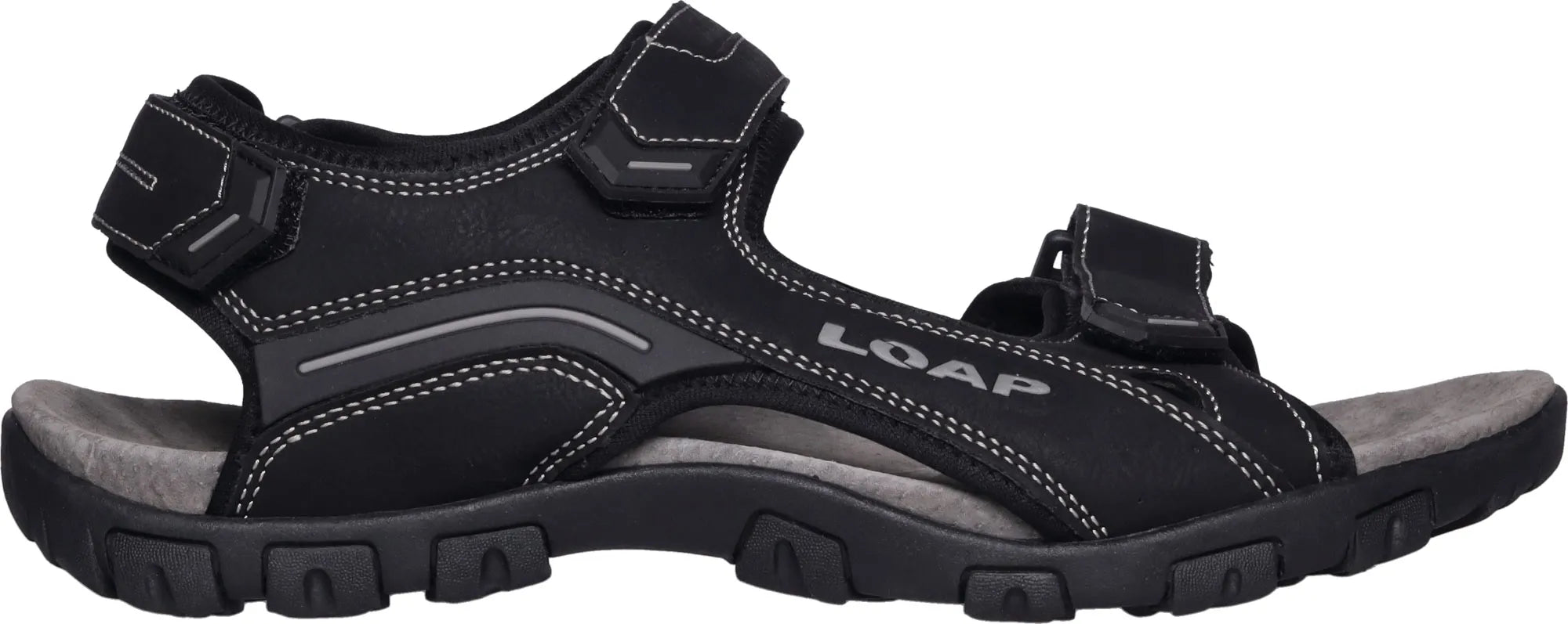 Loap Allen-sandalen voor heren, zwart
