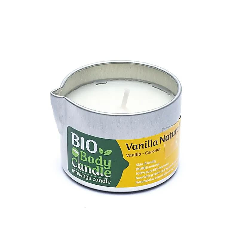 Økologisk massagelys Vanilje - 50ml