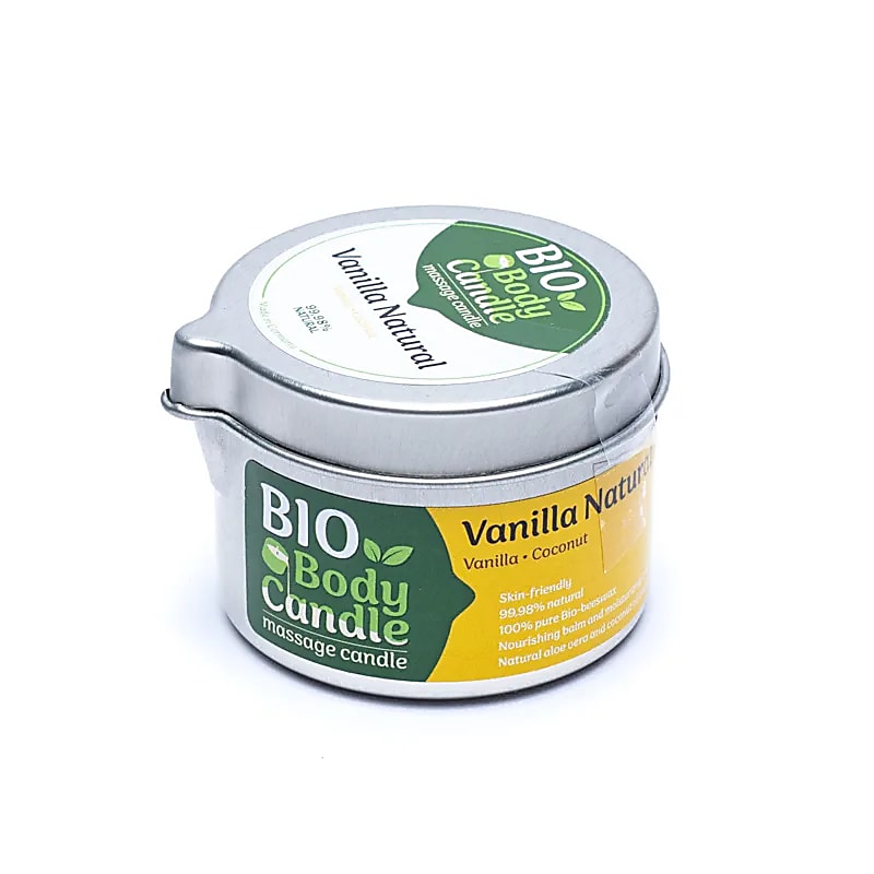 Økologisk massagelys Vanilje - 50ml