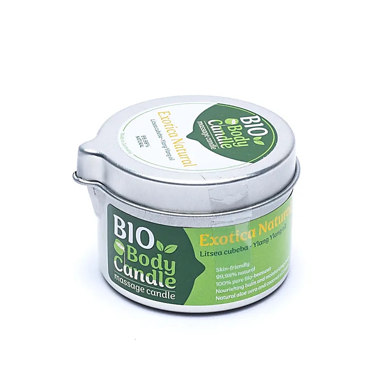 Lumanare de masaj organic Exotica - 50ml