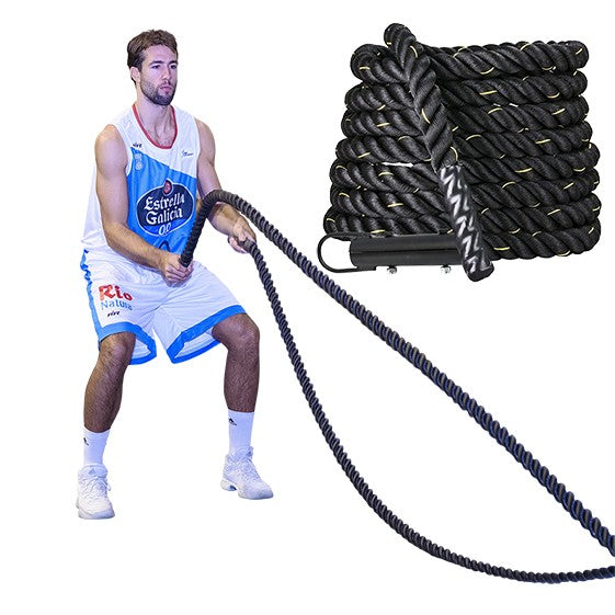 Training Funcional Rope With Support Negro