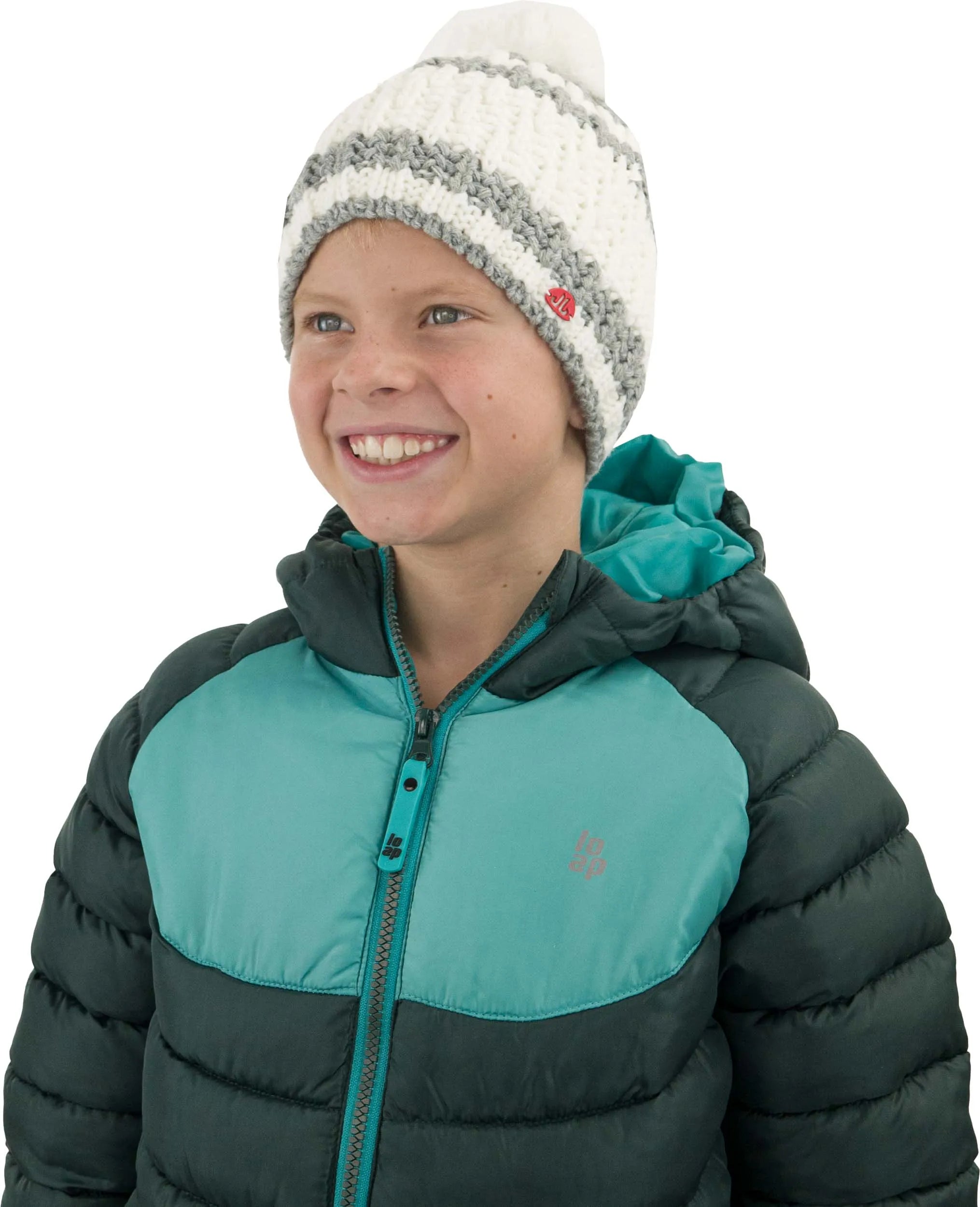 Bonnet d'hiver pour enfants Jail Jam Play Hat Junior Blanc Uni Blanc