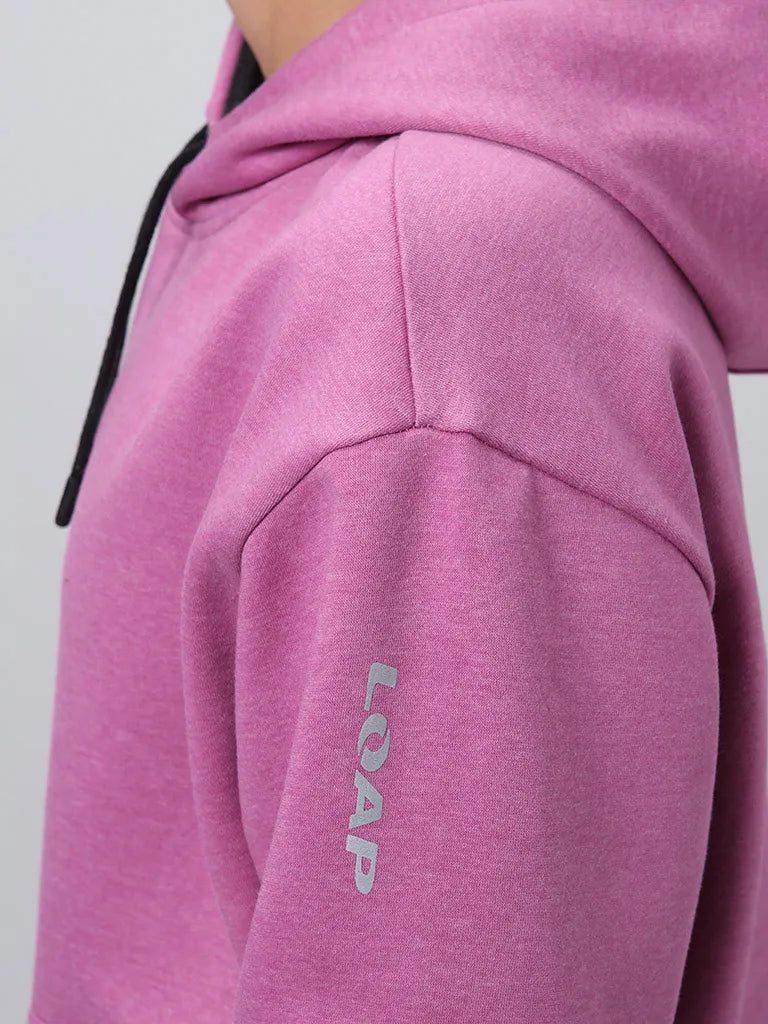Dame sweatshirt Loap Ebmara Pink