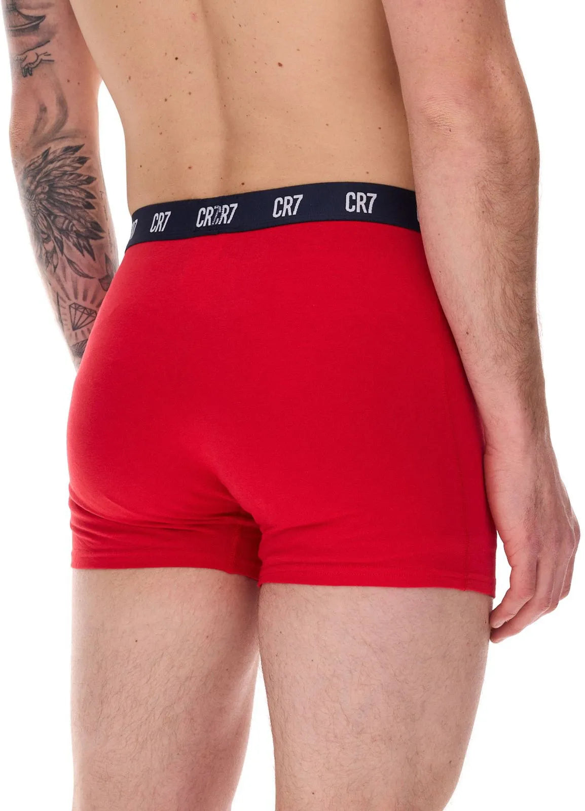 Boxers Cr7 Men Cristiano Ronaldo Boxershort 5-pack Grey-navy-red Mix