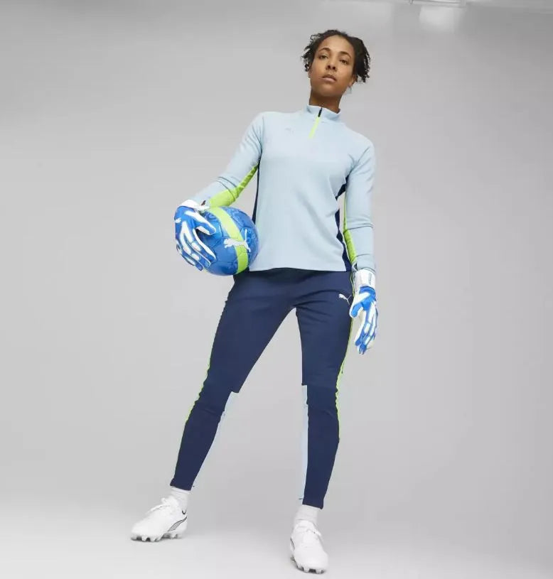 Målvaktshandskar Puma Unisex Ultra Ultimate Hybrid Blå-vit Blå