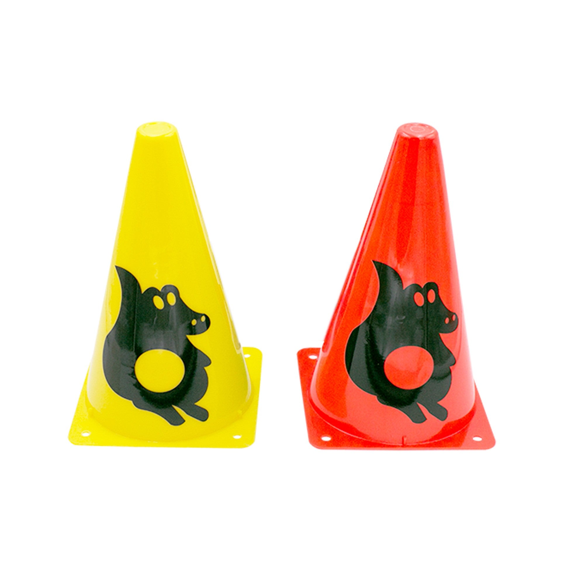 Rotulador Cono Cocodrilo Naranja Flúor