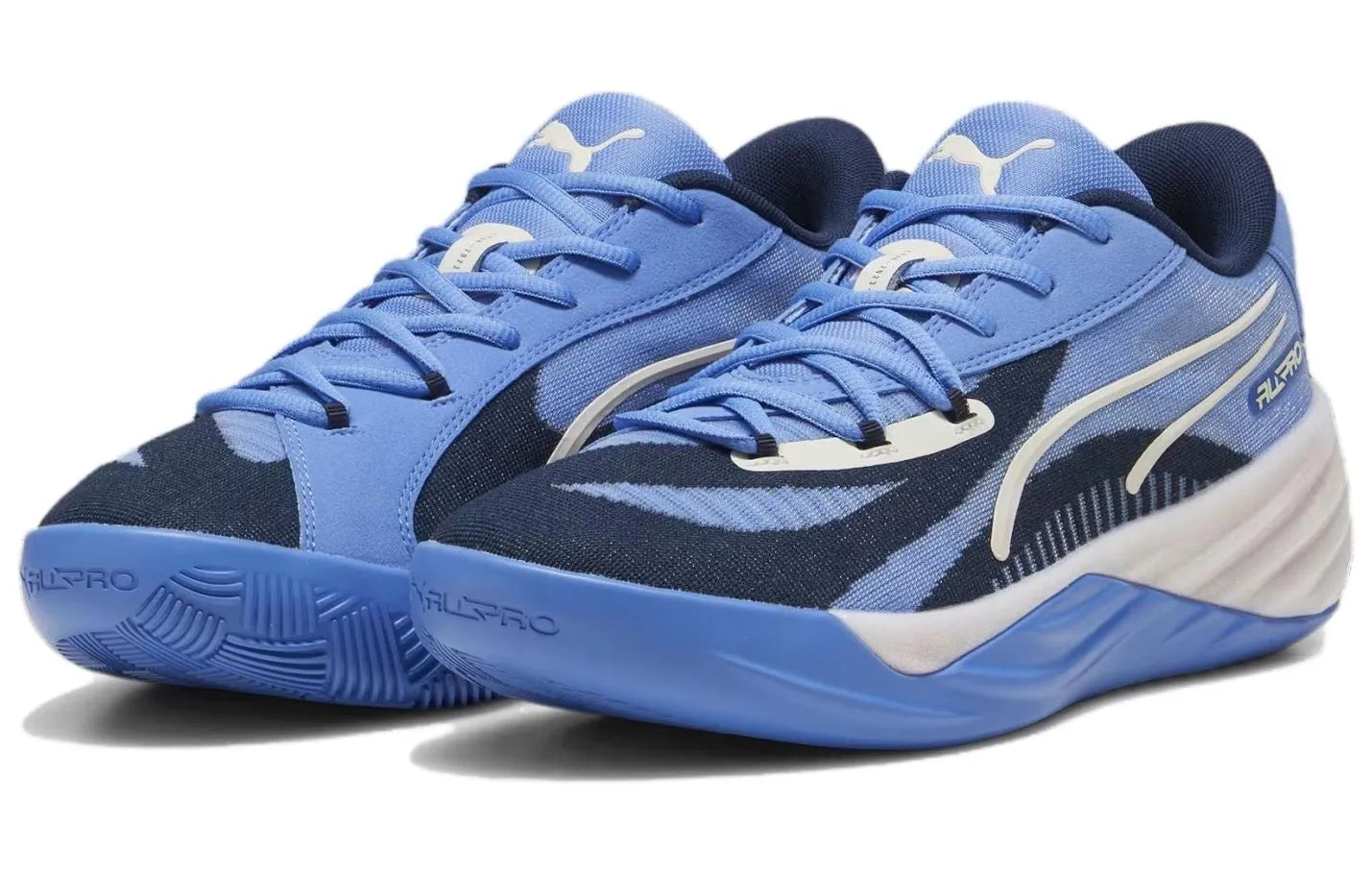 Indoor Shoes Puma Men All Pro Nitro Sneaker Blue
