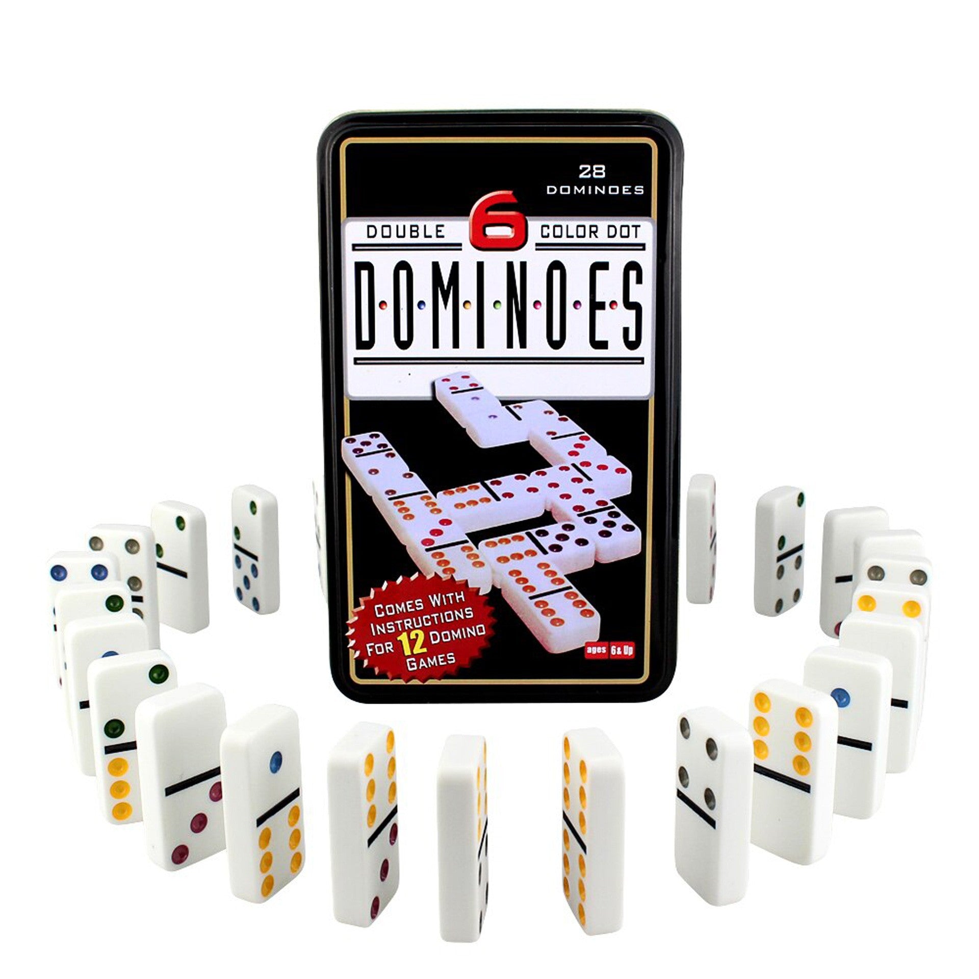 Juegos Dominó Plus Multicolor
