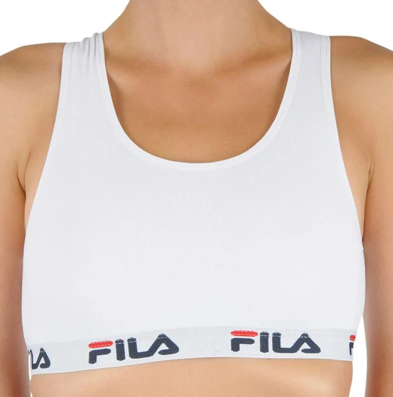 Sutien Fete Fila Elastic White