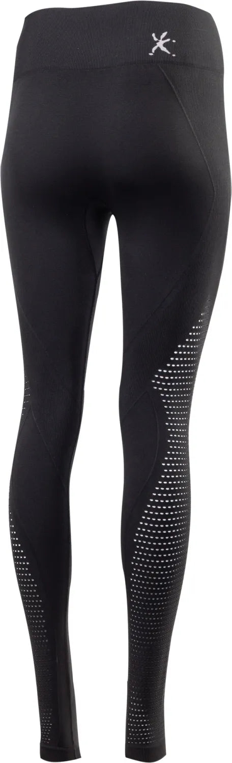 Leggings Mujer Sin Costuras Klimatex Macu Negro