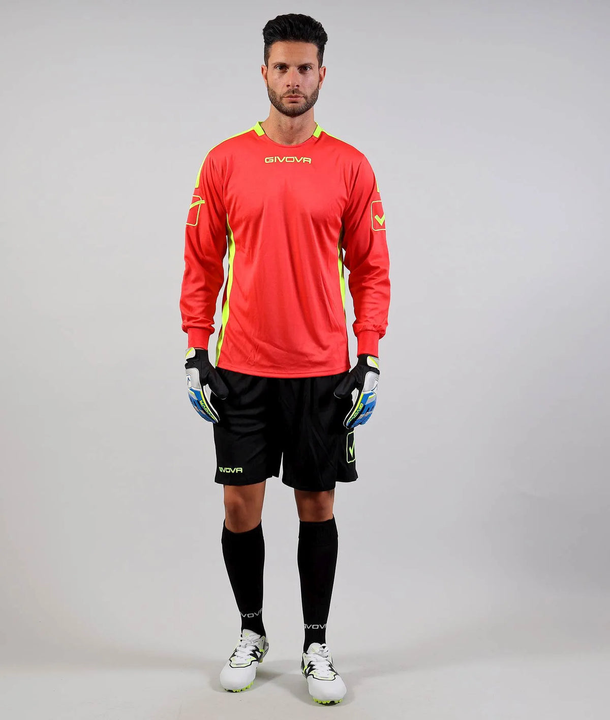 Вратарски комплект Givova Portiere Hyguana Red