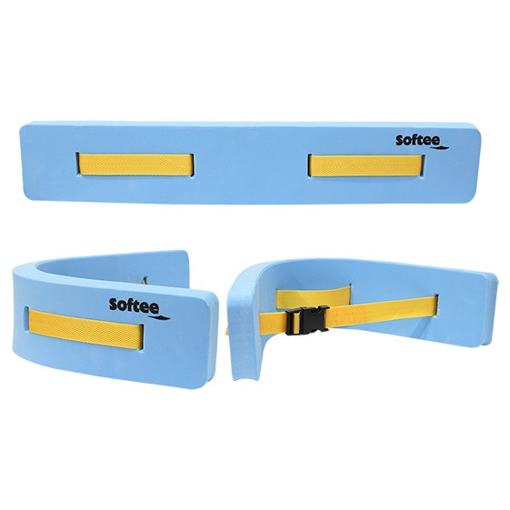 Learning Belt With Security Lock Azul JUNIOR