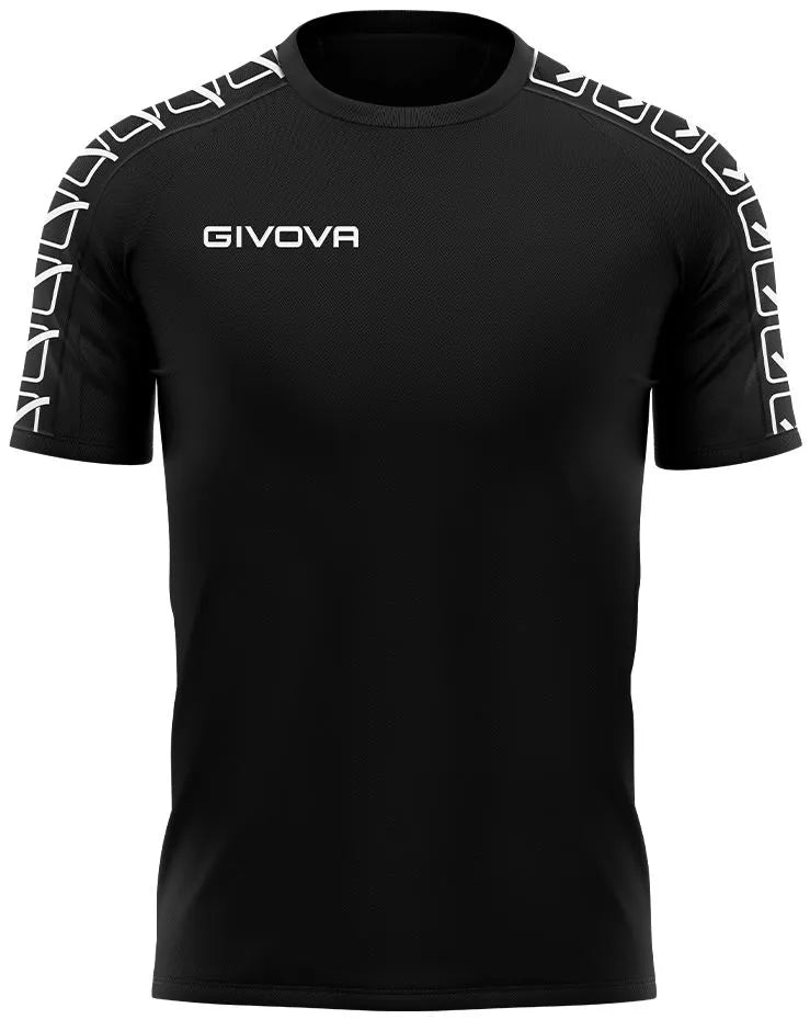 Camiseta Deportiva Givova Cotton Band Negro