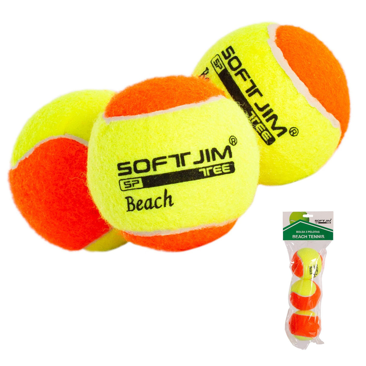 Softee Beach Tennis 3-ball Bag