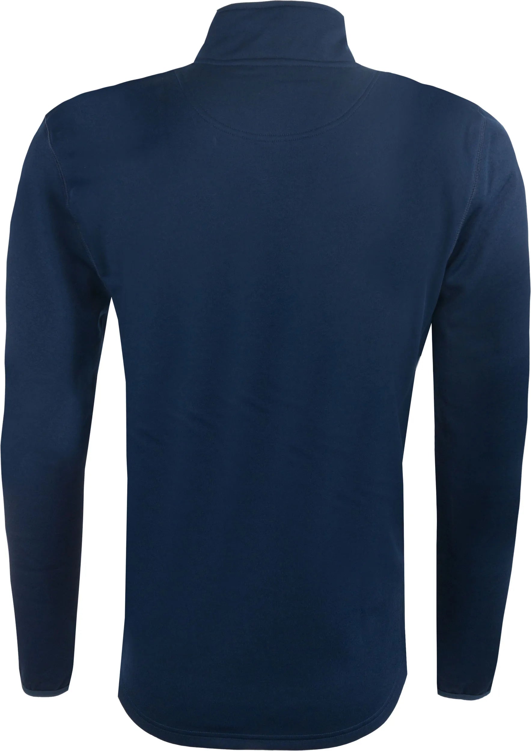 Męska bluza Playerlayer z zamkiem 1/4, warstwa środkowa w kolorze granatowym