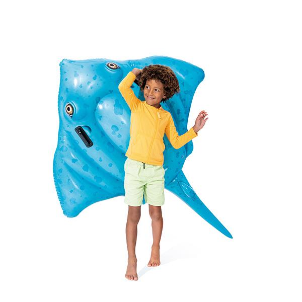 Intex Stingray loopauto | Blauw | 185x145 Cm