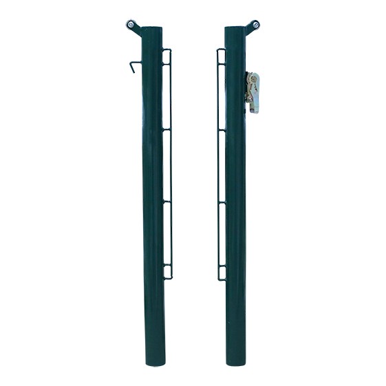 Pereche de tenis de lux metalic fix de 80 mm