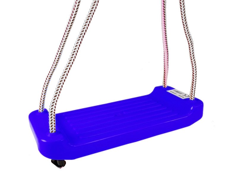 Plastic Garden Swing Navy Blue 5252