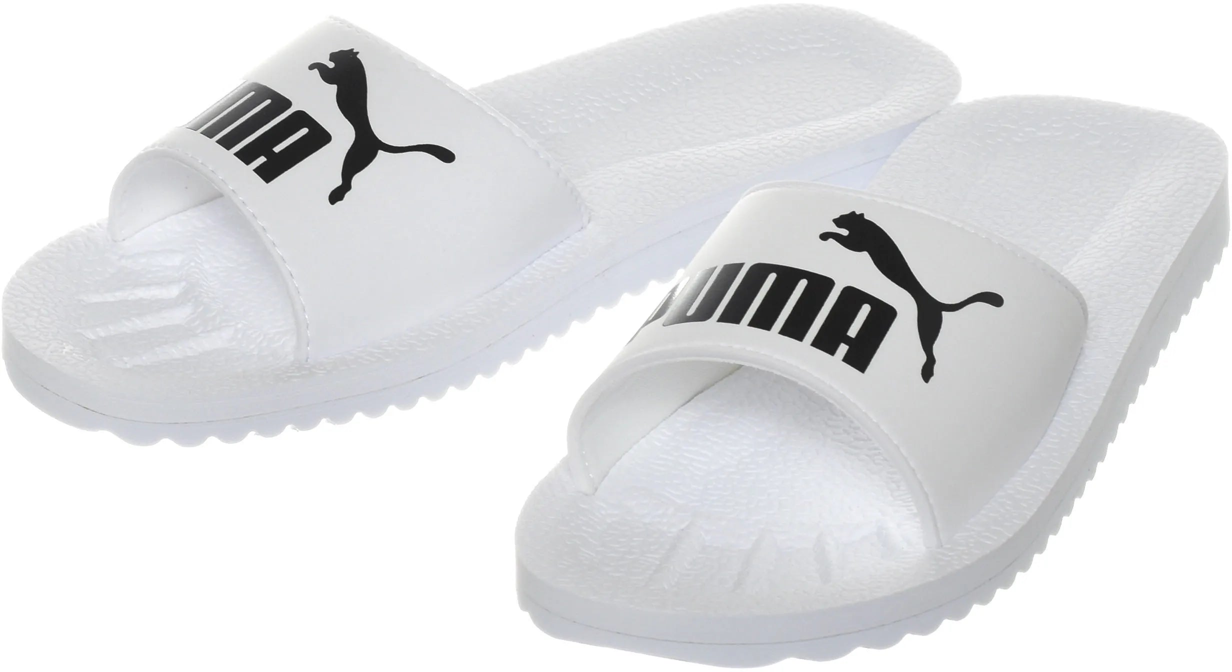 Чехли Puma Purecat Slide White-black White 48.5
