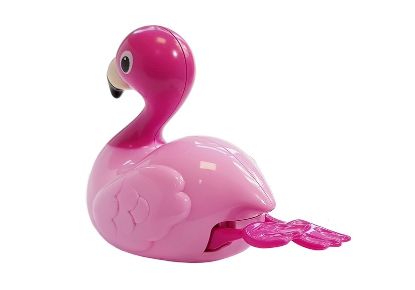 Bath Flamingo Floats On Water
