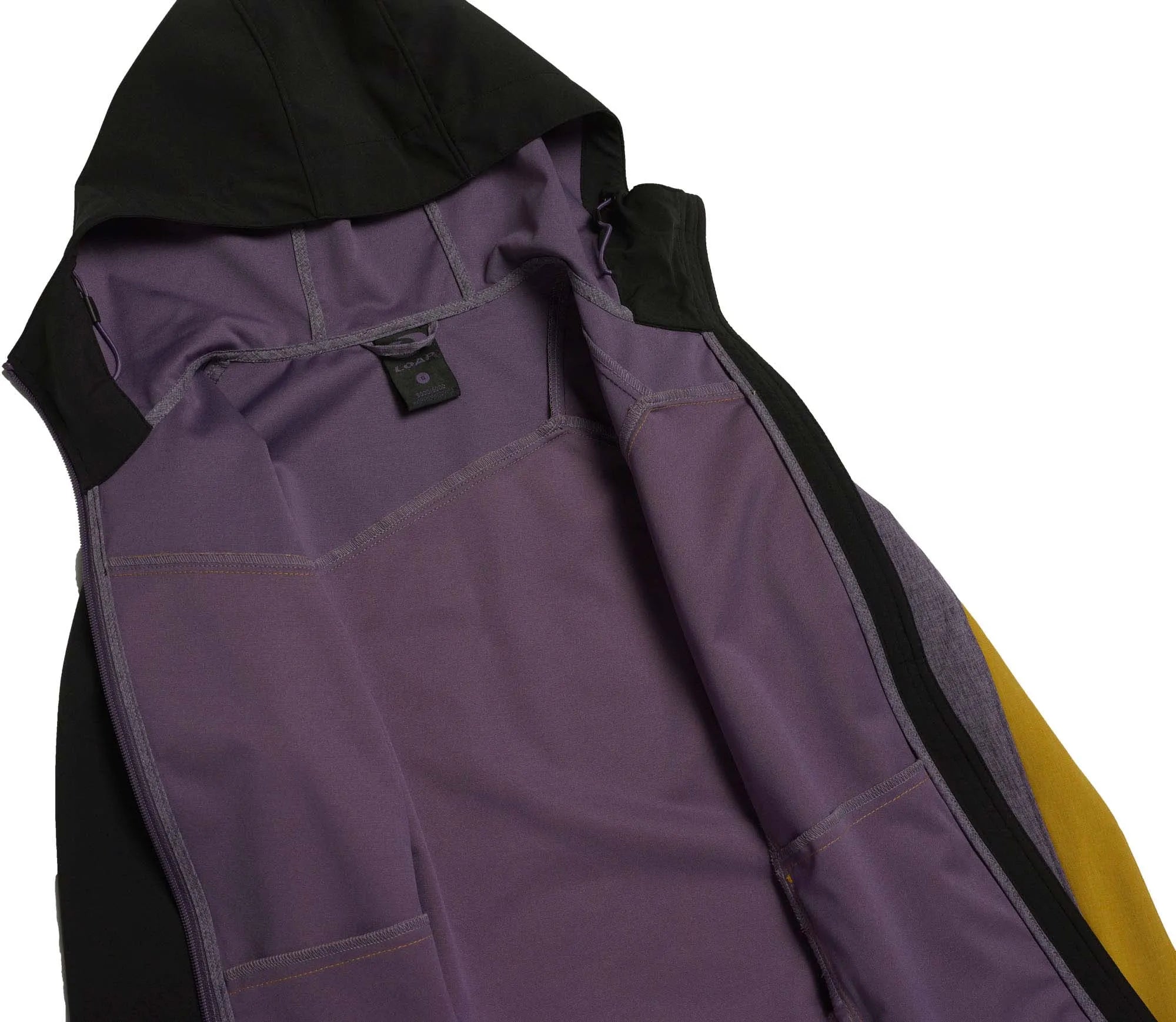 Chaqueta softshell mujer loap laskona amarillo l