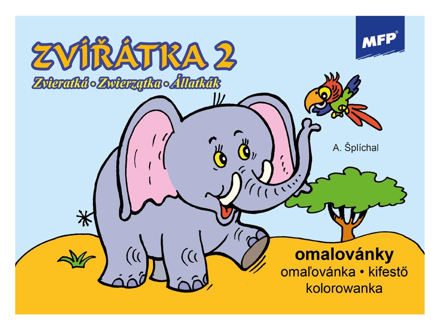 Mfp Animals 2 színező oldalak