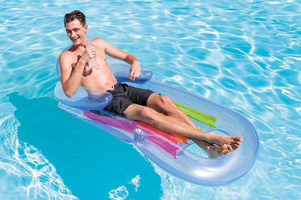 Intex King Kool Lounge 160x85 cm | Sortimentsfarben